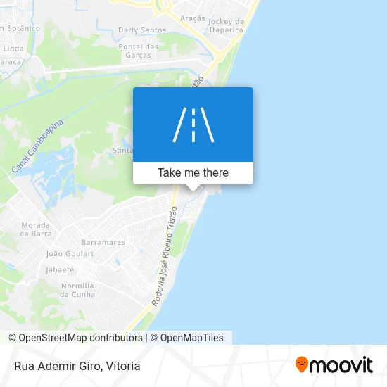 Rua Ademir Giro map