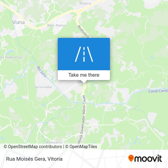 Rua Moisés Gera map