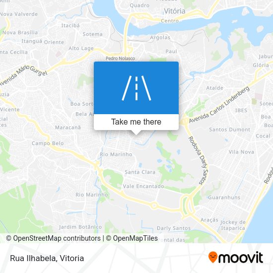 Rua Ilhabela map