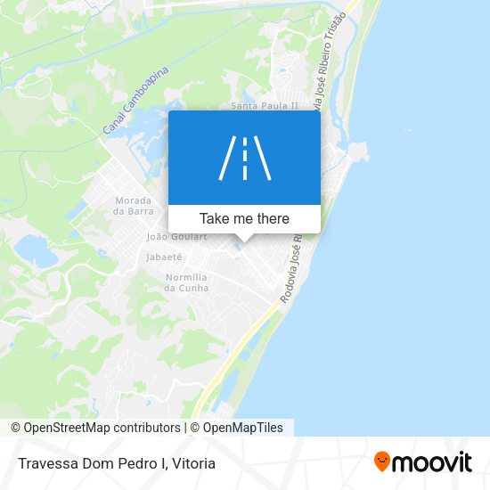 Travessa Dom Pedro I map