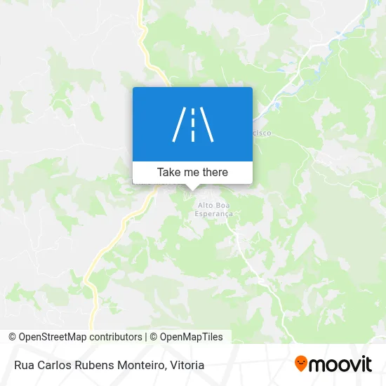 Rua Carlos Rubens Monteiro map