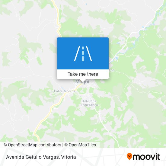 Avenida Getulio Vargas map