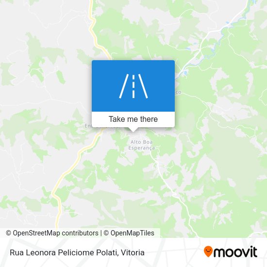 Rua Leonora Peliciome Polati map