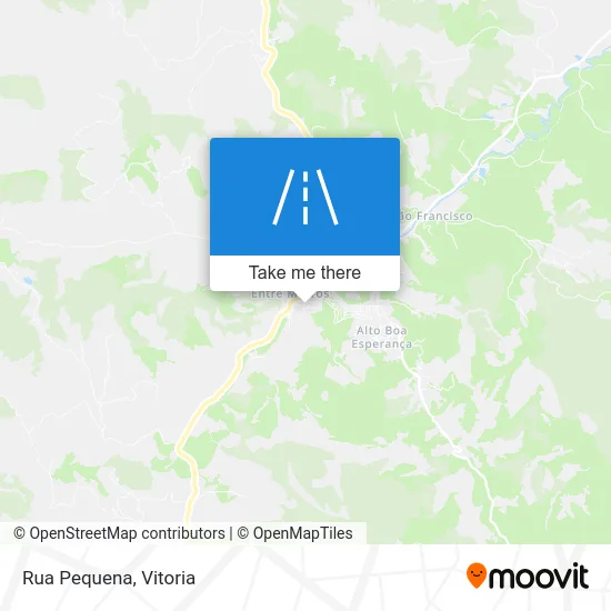 Rua Pequena map