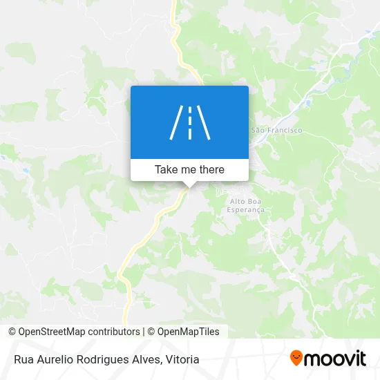 Rua Aurelio Rodrigues Alves map
