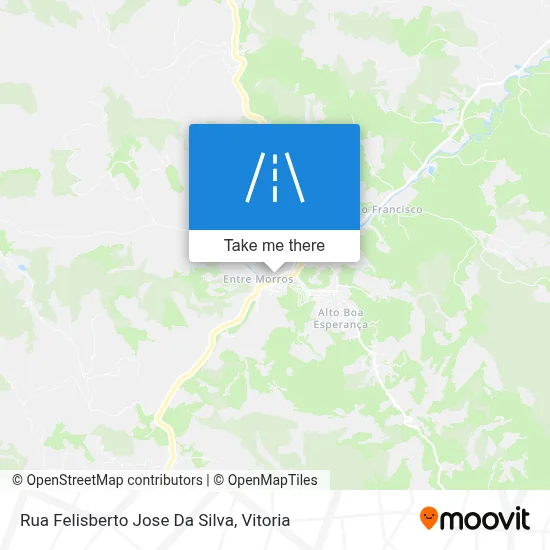 Rua Felisberto Jose Da Silva map