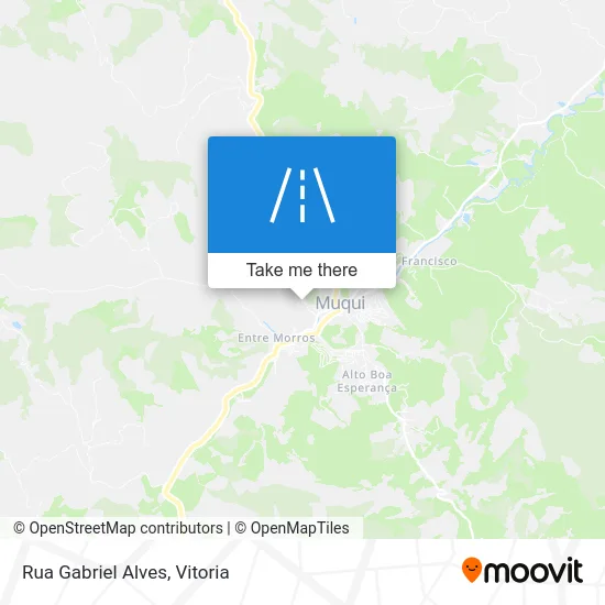 Rua Gabriel Alves map