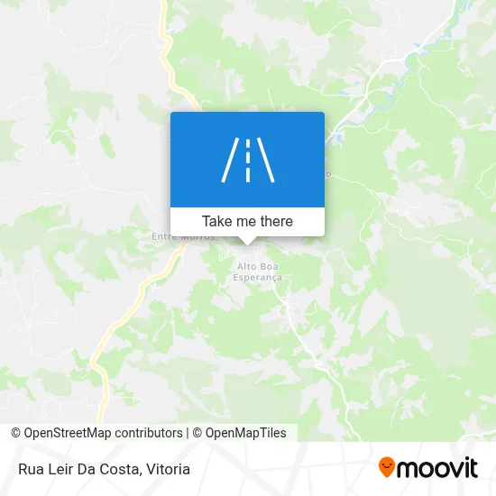 Rua Leir Da Costa map