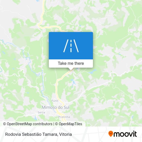 Rodovia Sebastião Tamara map