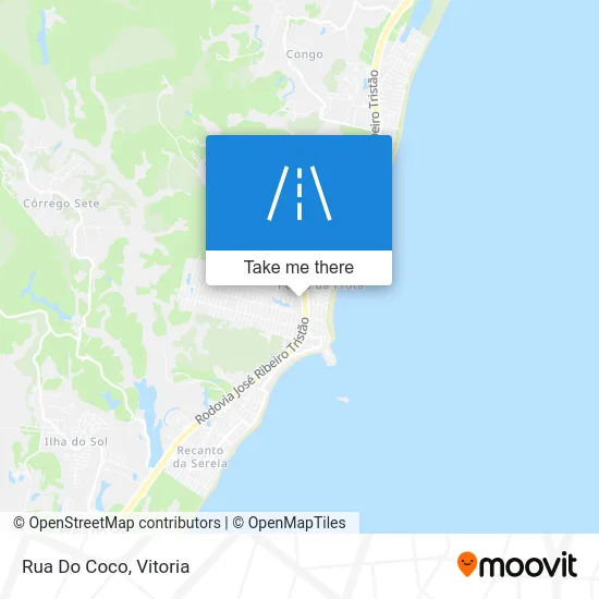 Rua Do Coco map
