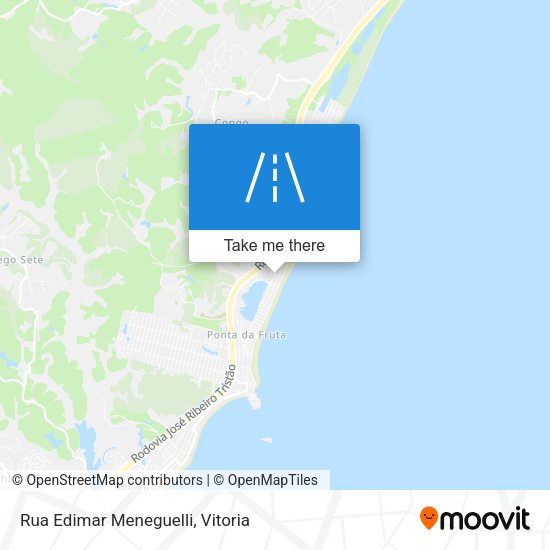Rua Edimar Meneguelli map