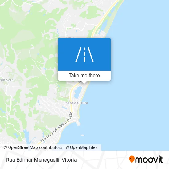 Rua Edimar Meneguelli map
