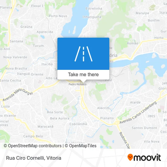 Rua Ciro Cornelli map