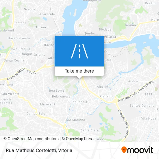 Rua Matheus Corteletti map