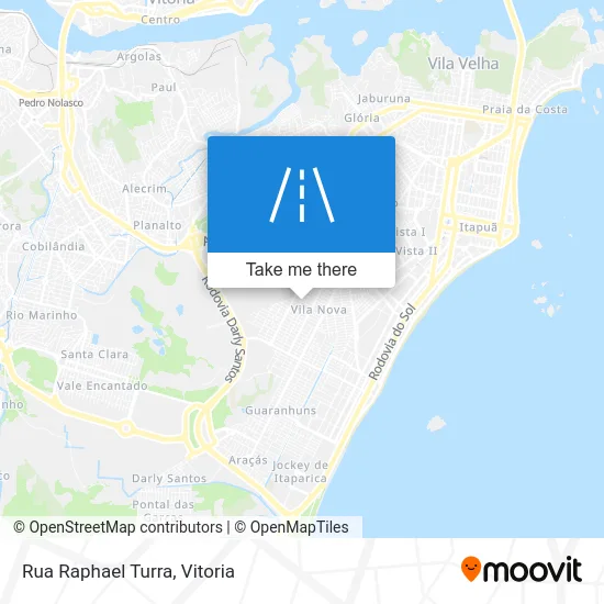 Rua Raphael Turra map