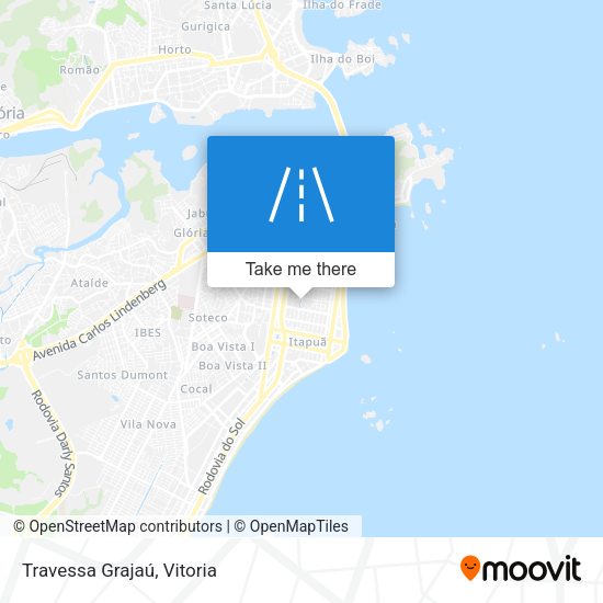 Travessa Grajaú map