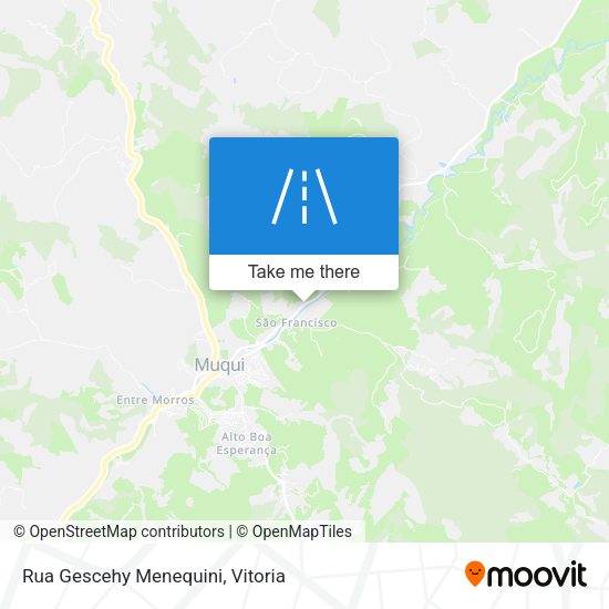 Rua Gescehy Menequini map