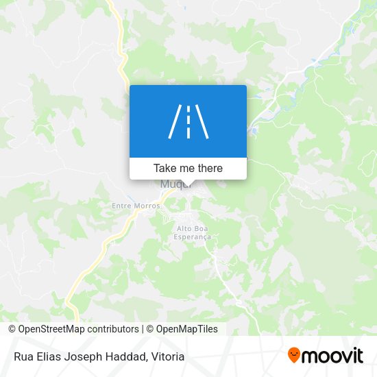 Rua Elias Joseph Haddad map
