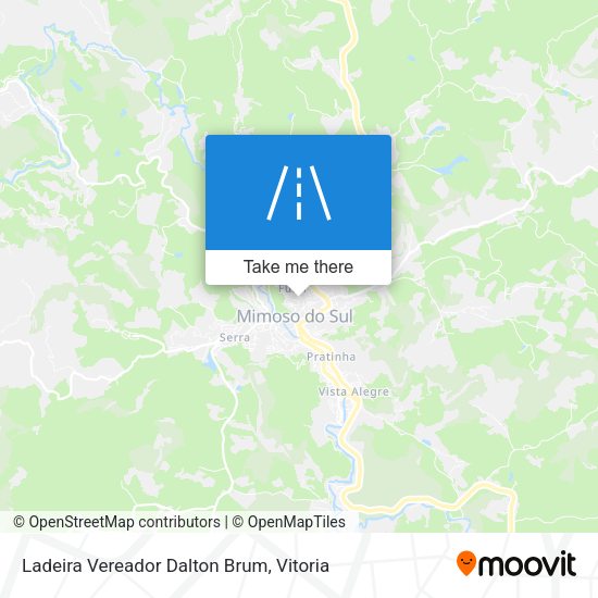 Ladeira Vereador Dalton Brum map
