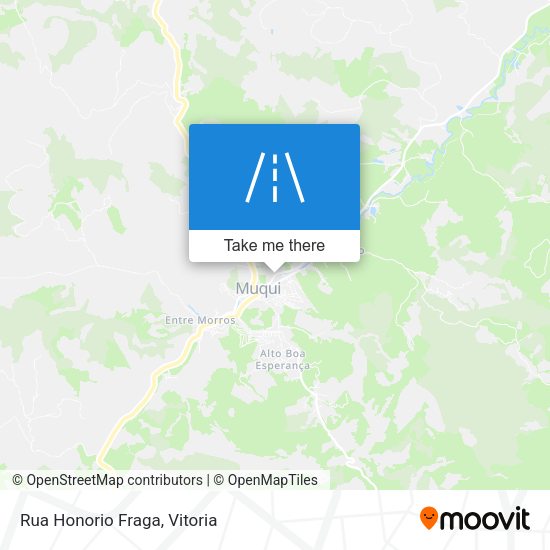Rua Honorio Fraga map