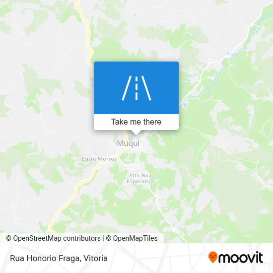 Rua Honorio Fraga map