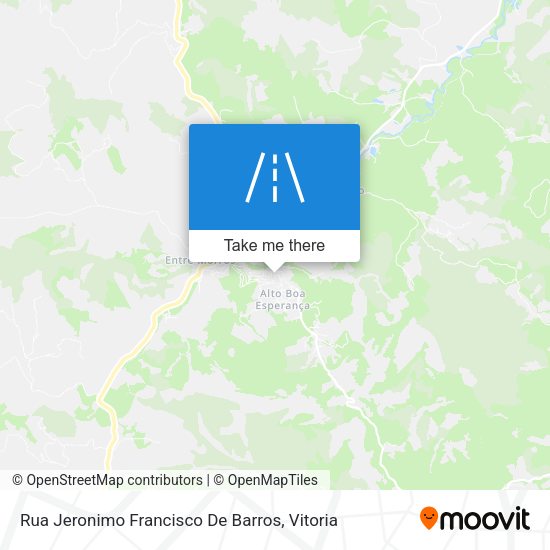 Rua Jeronimo Francisco De Barros map