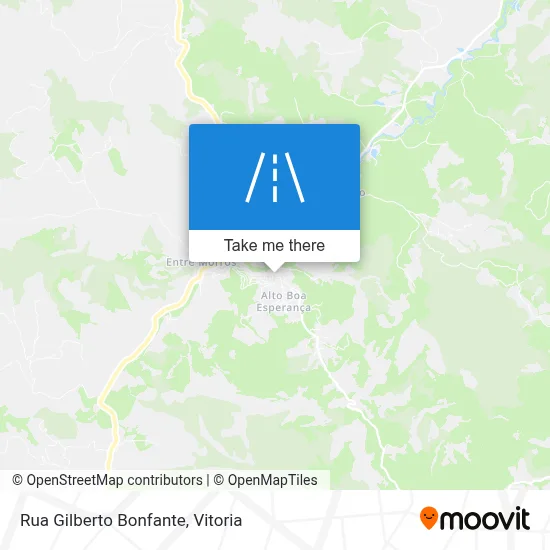 Rua Gilberto Bonfante map