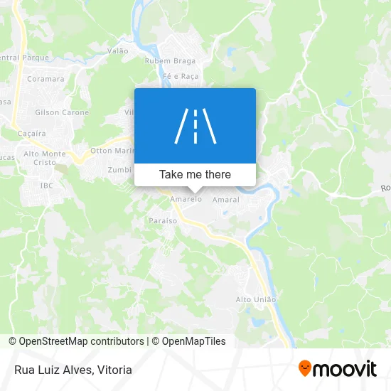 Rua Luiz Alves map