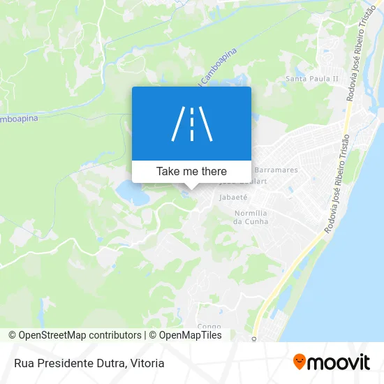 Rua Presidente Dutra map