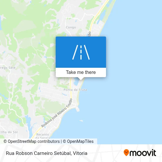 Rua Robson Carneiro Setúbal map