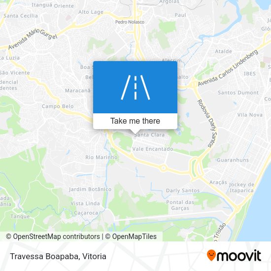 Travessa Boapaba map