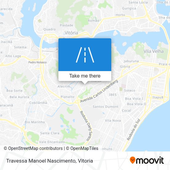 Travessa Manoel Nascimento map
