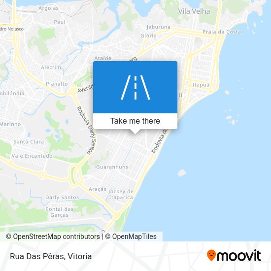 Rua Das Pêras map