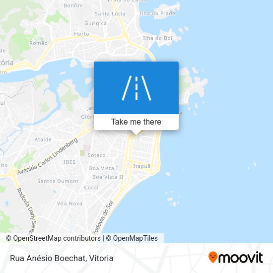 Rua Anésio Boechat map