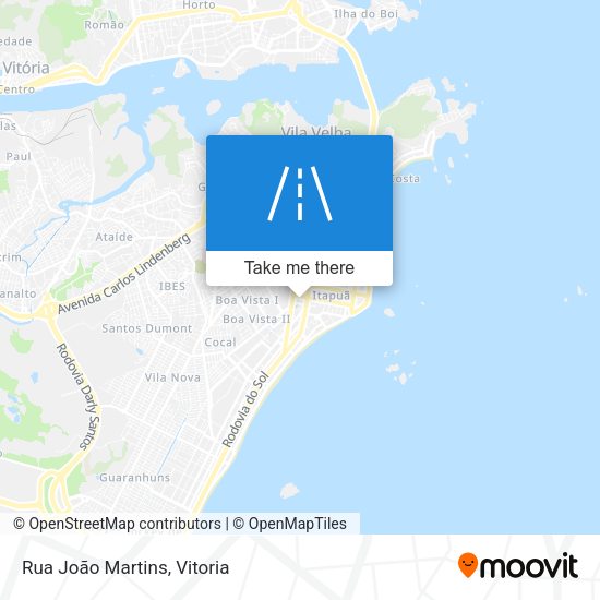 Rua João Martins map