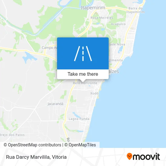 Rua Darcy Marvilila map