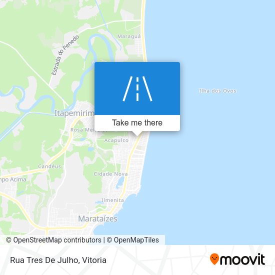 Rua Tres De Julho map