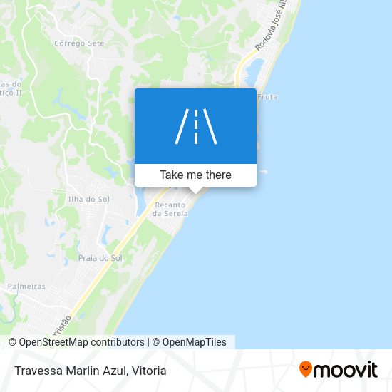 Travessa Marlin Azul map