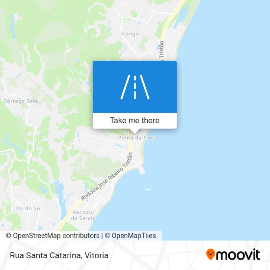 Rua Santa Catarina map