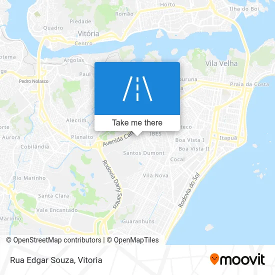 Rua Edgar Souza map