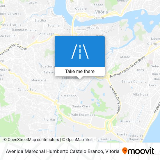 Avenida Marechal Humberto Castelo Branco map