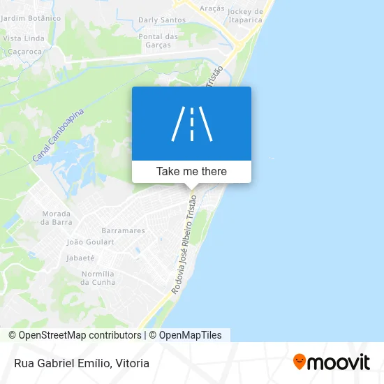 Rua Gabriel Emílio map