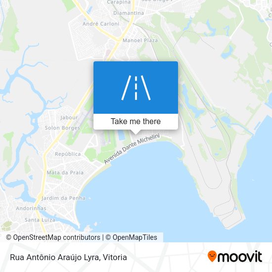 Rua Antônio Araújo Lyra map