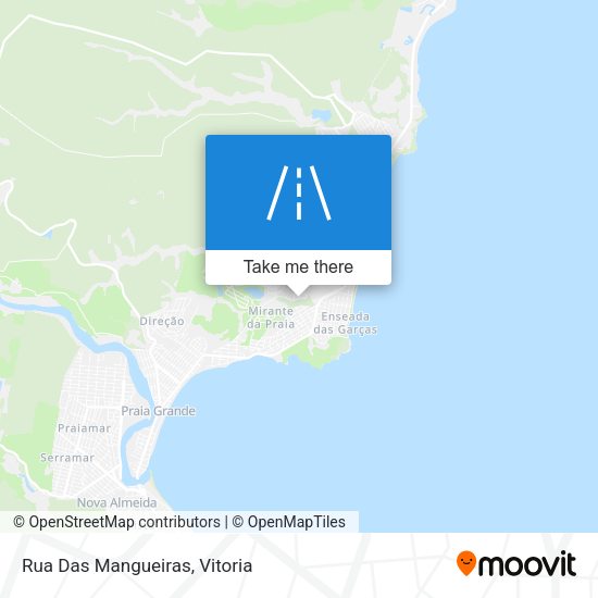 Rua Das Mangueiras map