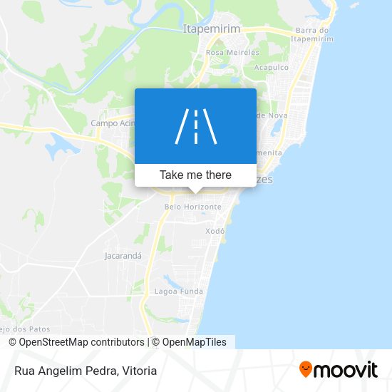 Rua Angelim Pedra map