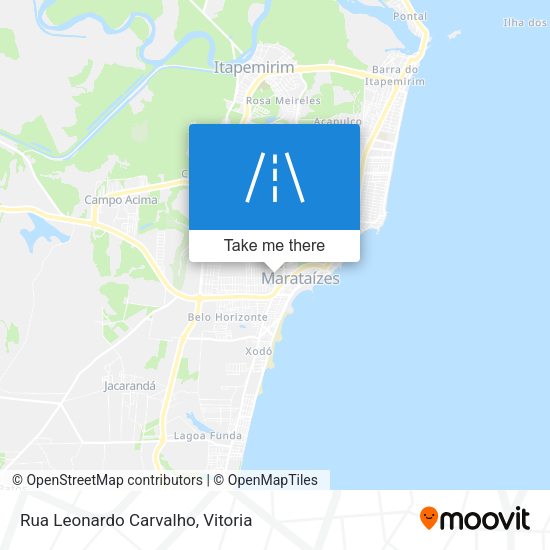 Rua Leonardo Carvalho map