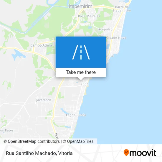 Rua Santilho Machado map