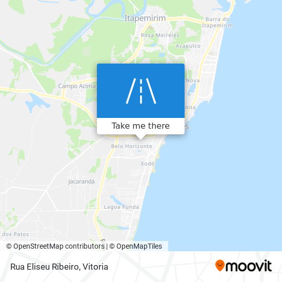 Rua Eliseu Ribeiro map