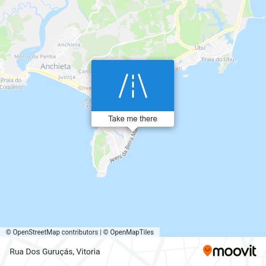 Rua Dos Guruçás map