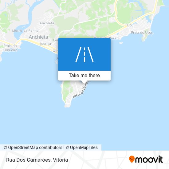 Rua Dos Camarões map
